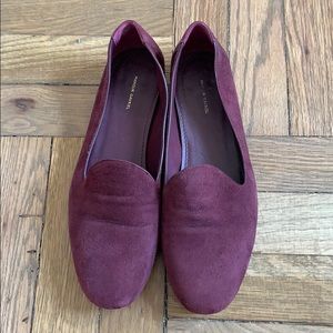 Suede Mansur Gavriel ballet flats